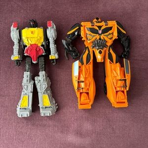 Bundle of 2 transforms. With bumblebee and Grimlock